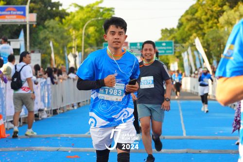 Race photo from Jabar Run 10K 2024