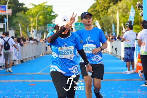 Race photo from Jabar Run 10K 2024