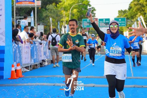 Race photo from Jabar Run 10K 2024