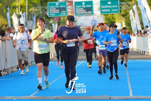 Race photo from Jabar Run 10K 2024