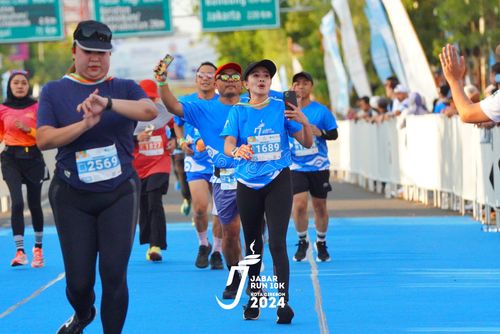 Race photo from Jabar Run 10K 2024