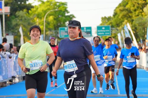 Race photo from Jabar Run 10K 2024