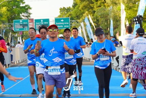 Race photo from Jabar Run 10K 2024