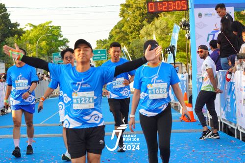 Race photo from Jabar Run 10K 2024