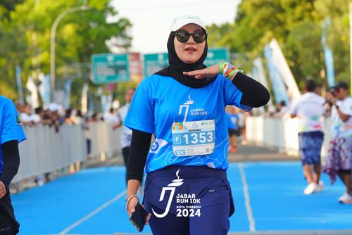 Race photo from Jabar Run 10K 2024