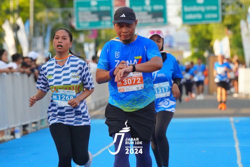 Race photo from Jabar Run 10K 2024