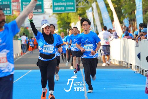 Race photo from Jabar Run 10K 2024