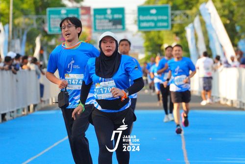 Race photo from Jabar Run 10K 2024