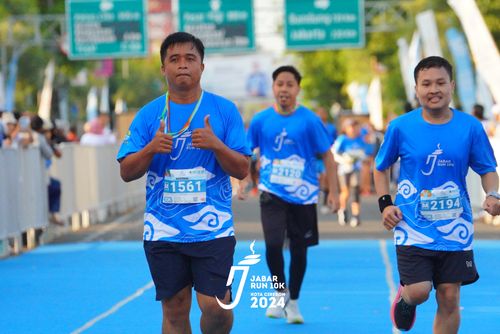 Race photo from Jabar Run 10K 2024