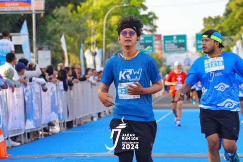 Race photo from Jabar Run 10K 2024