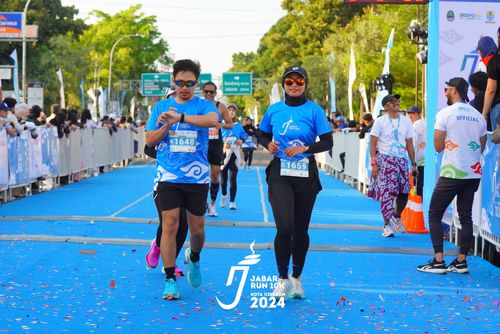 Race photo from Jabar Run 10K 2024