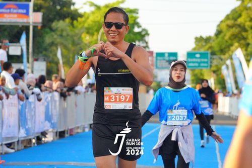 Race photo from Jabar Run 10K 2024
