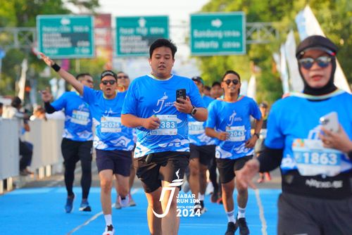 Race photo from Jabar Run 10K 2024