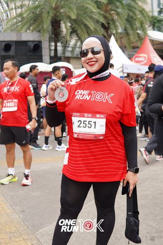 Race photo from ONE RUN 10K 2025