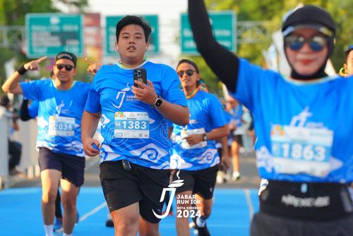 Race photo from Jabar Run 10K 2024