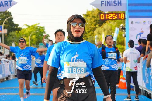 Race photo from Jabar Run 10K 2024