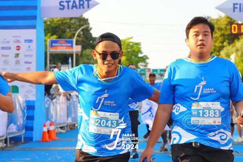 Race photo from Jabar Run 10K 2024