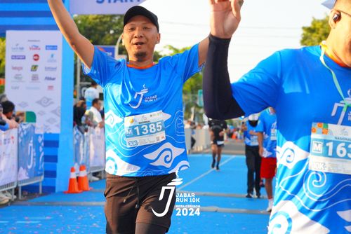 Race photo from Jabar Run 10K 2024