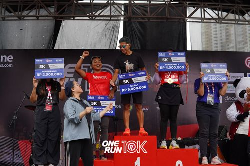 Race photo from ONE RUN 10K 2025