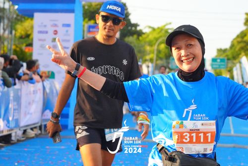 Race photo from Jabar Run 10K 2024