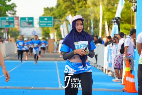 Race photo from Jabar Run 10K 2024