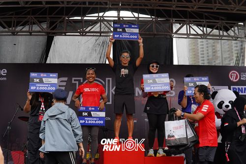 Race photo from ONE RUN 10K 2025