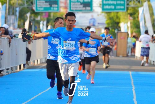 Race photo from Jabar Run 10K 2024