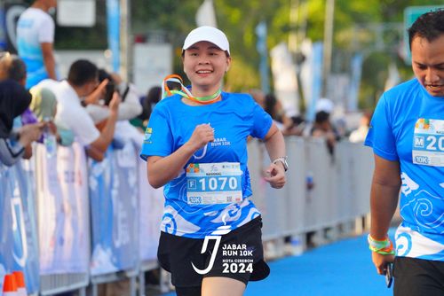 Race photo from Jabar Run 10K 2024