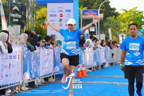 Race photo from Jabar Run 10K 2024