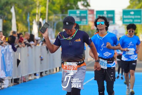 Race photo from Jabar Run 10K 2024