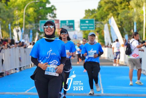 Race photo from Jabar Run 10K 2024