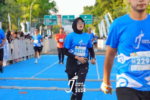 Race photo from Jabar Run 10K 2024
