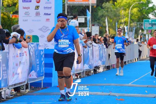 Race photo from Jabar Run 10K 2024