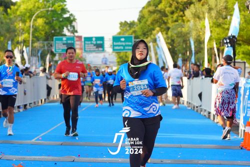 Race photo from Jabar Run 10K 2024