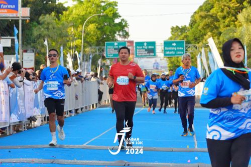 Race photo from Jabar Run 10K 2024