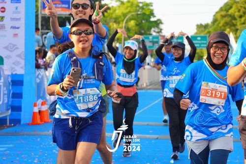 Race photo from Jabar Run 10K 2024