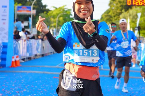 Race photo from Jabar Run 10K 2024