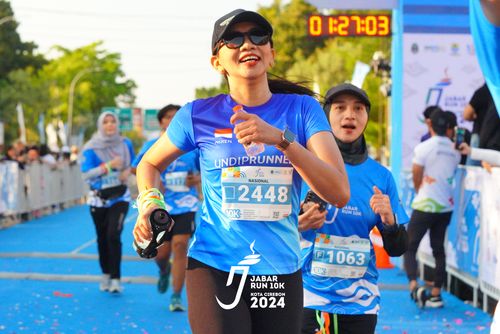 Race photo from Jabar Run 10K 2024