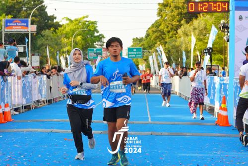 Race photo from Jabar Run 10K 2024