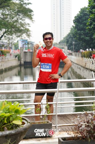 Race photo from ONE RUN 10K 2025