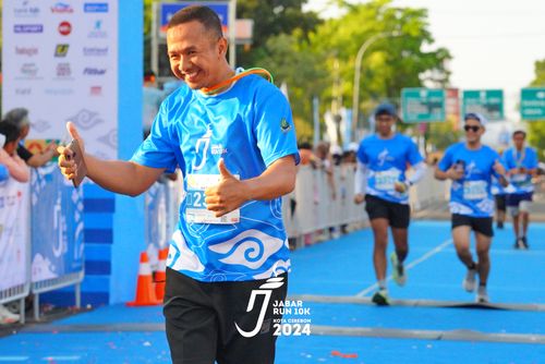 Race photo from Jabar Run 10K 2024