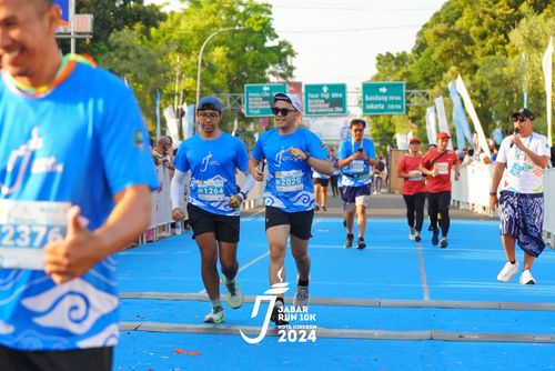 Race photo from Jabar Run 10K 2024