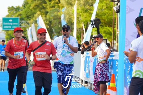 Race photo from Jabar Run 10K 2024
