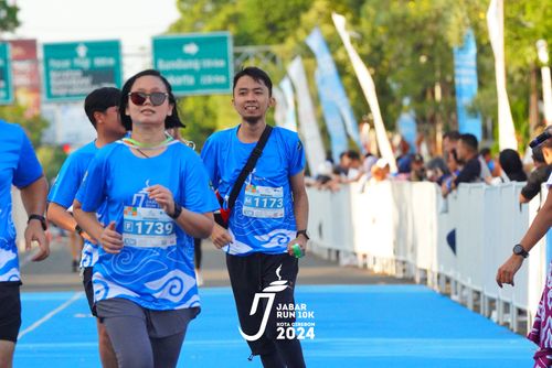 Race photo from Jabar Run 10K 2024