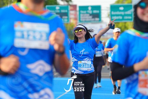 Race photo from Jabar Run 10K 2024