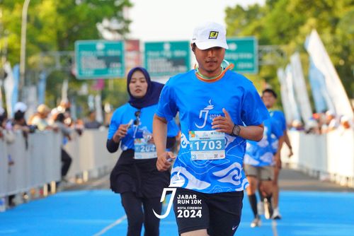 Race photo from Jabar Run 10K 2024