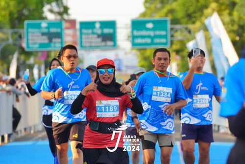 Race photo from Jabar Run 10K 2024