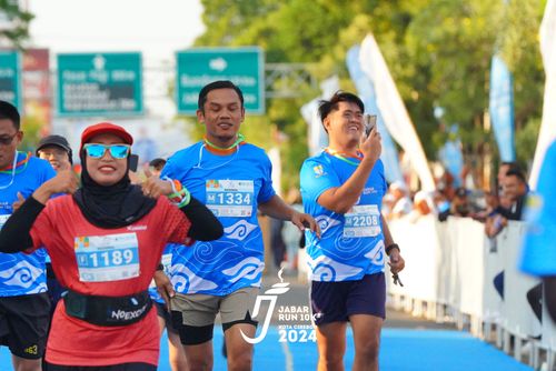Race photo from Jabar Run 10K 2024