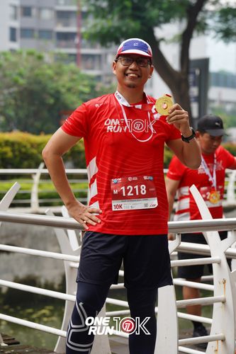 Race photo from ONE RUN 10K 2025