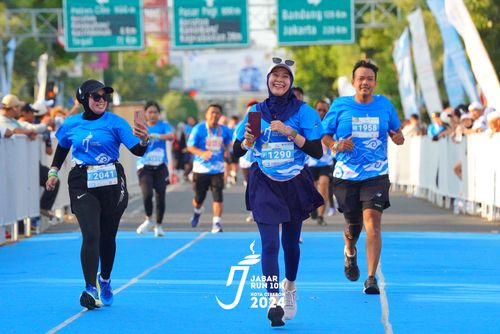 Race photo from Jabar Run 10K 2024
